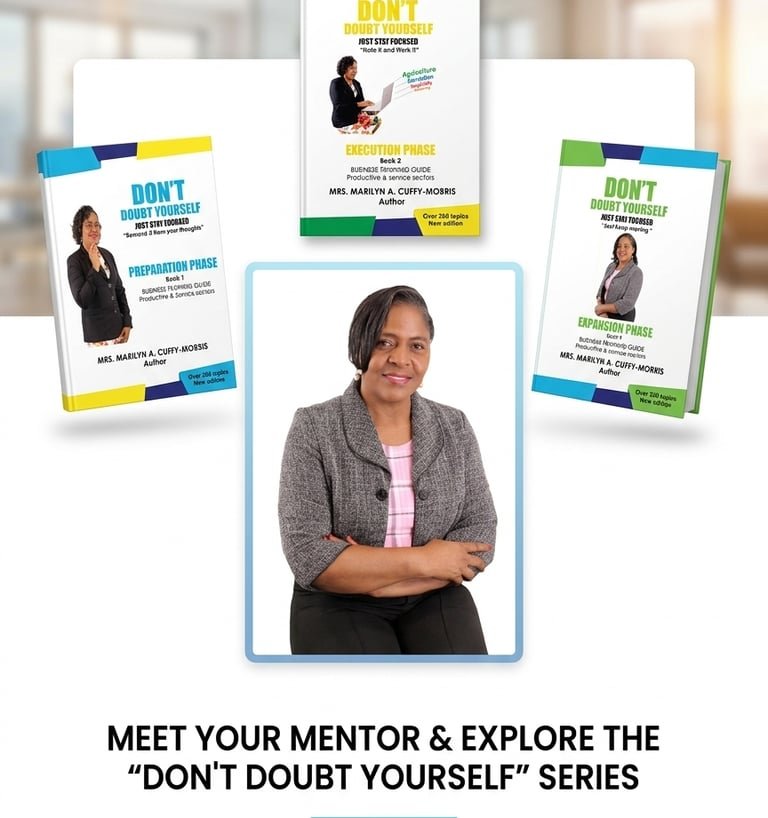 Marilyn A. Cuffy-Morris, founder and author